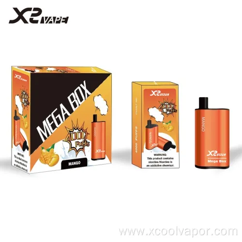 Mesh Coil 2500puffs Mega Box Disposable Vapor